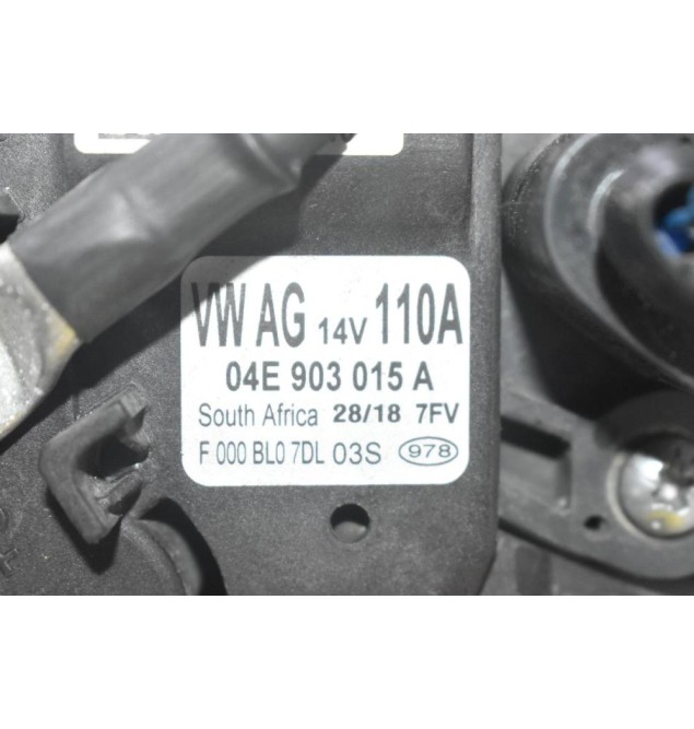 Δυναμό Volkswagen Polo  / Fabia  / Golf / A3 1.0 TSI CHZ 2010-2019 04E903015A