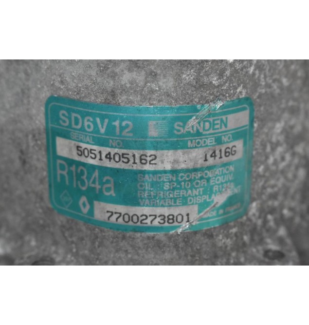 Κομπρεσέρ Aircondition - A/C Κλιματισμός Renault Clio / Kangoo 1.5 K9K 2002-2010