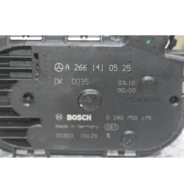 Πεταλούδα Γκαζιού Mercedes-Benz E200 1.8 271860 2010-2016 BOSCH A2661410525 0280750175