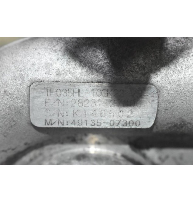 Turbo/Τουρμπίνα - Πολλαπλή Εξαγωγής Hyundai Santa Fe 2.2 CRDI D4EB 2005-2010 28231-27800 (Λιγα Κενα)