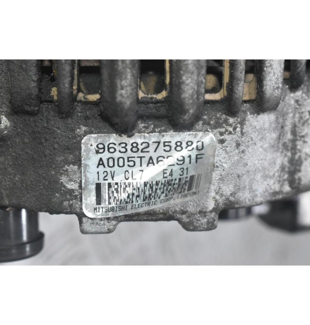 Δυναμό Citroen Berlingo / Partner 1.9 WJZ 1998-2005 9638275880 A005TA6291F (Peugeot - Citroen 1.4 16v / 8v)