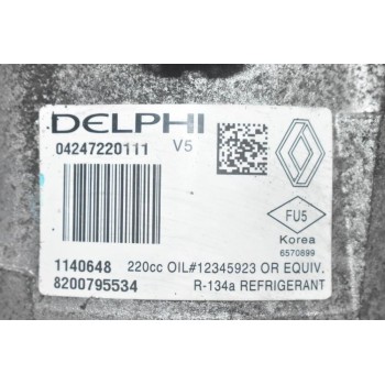 Κομπρεσέρ Aircondition A/C Renault Trafic / Opel Movano 2.5 DCI G9U 2001-2010 04247220111 8200795534 (Master - Vivaro)