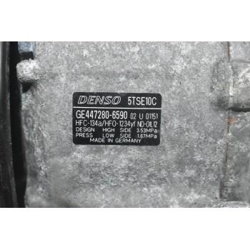Κομπρεσέρ Aircondition - A/C Toyota Auris - Yaris - Corolla 1ND 1.4D Euro 5 2012-2018 DENSO GE447280-6590