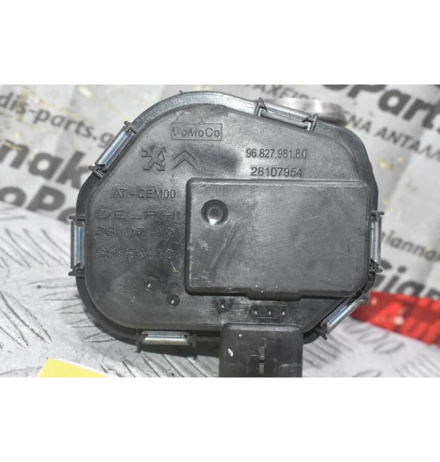 Πεταλούδα Γκαζιού Ford Focus - Fiesta - C-Max TDCI T1DA/T1DB Y6 1.6D / 1.4D 2010-2015 9682798180 28107954 (Peugeot - Citroen - Mazda - Volvo)