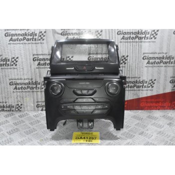 Χειριστήρια Κλιματιμού A/C - Ραδιο CD Ford Ranger Wildtrak - Raptor 2016-2024 JB3T-18E245-FG3GA8 (Γνήσιο) (Ταμπλό) (Οθόνη - Κονσολα)