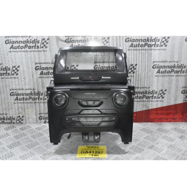 Χειριστήρια Κλιματιμού A/C - Ραδιο CD Ford Ranger Wildtrak - Raptor 2016-2024 JB3T-18E245-FG3GA8 (Γνήσιο) (Ταμπλό) (Οθόνη - Κονσολα)