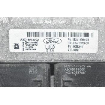 Εγκέφαλος Ford Ranger Wildtrak 2.2 2016-2024 JB3G-12A650-CB JB3A-12B684-CB 890582648 A2C18078902 (Γνήσιο)