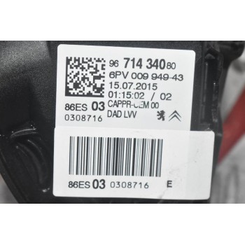 Πεντάλ Γκαζιού Peugeot 208 - 2008 2010-2020 9671434080 (Citroen C3 C4 C5 - Peugeot 308 3008) (Γνήσιο)