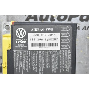 Εγκέφαλος Αερόσακών Volkswagen Polo 2000-2012 6Q0909605S (Γνήσιο) (Seat Ibiza)