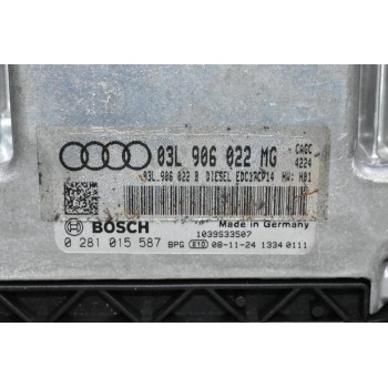 Εγκέφαλος Audi A4 B8 2.0 TDI 2008-2015 03L906022B 0281015587 1039S33507 (Γνήσιο)
