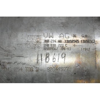 Καταλύτης - Φίλτρο DPF Volkswagen Amarok 2.0 2010-2020 (Γνήσιο) 2H0214AB 2H0131723C 2H0254700D