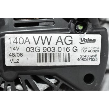 Δυναμό Audi A4 / A6 2.0 TDI CAG CAGB 140A 2008-2015 03G903016G