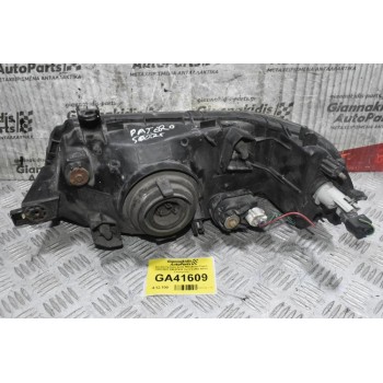 Φανάρι Εμπρός Δεξιά Mitsubishi Pajero 1998-2007 100-87416 (Sport) (Μία Βάση Σπασμένη)