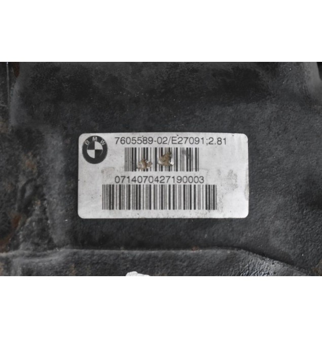 Διαφορικο Πισω Bmw 320 F30/F31 N47D20 2.0d 2011-2018 760558902 E27091 2.81
