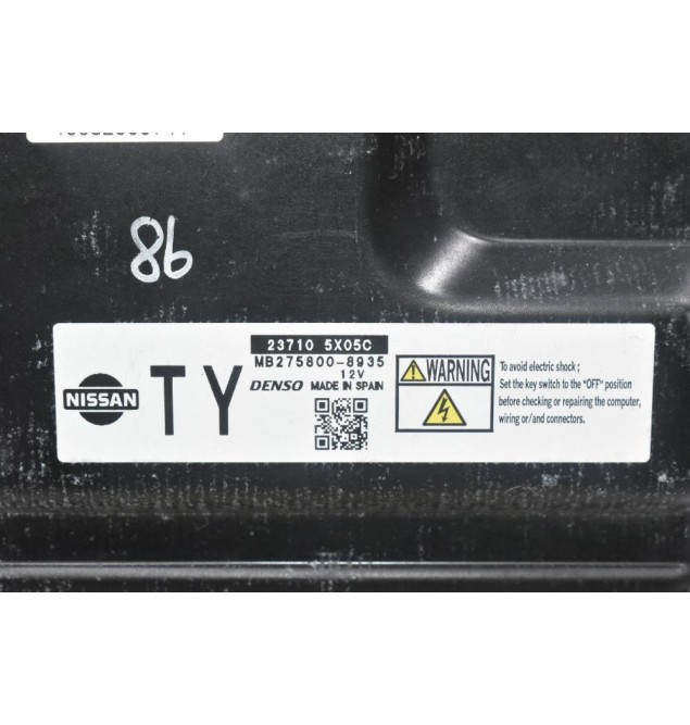 Εγκέφαλος Nissan Navara D40 YD25 DENSO MB275800-8935 237105X05C (Euro 5)