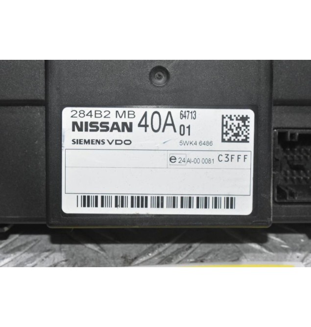 Πλακέτα Ανεσης - Καμπίνας Nissan Cabstar F24 2005-2015 284B2-MB40A (Siemens) (Γνήσιο)