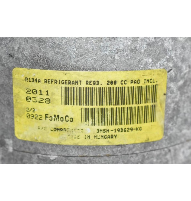 Κομπρεσέρ Aircondition A/C Ford Focus - C-Max 1.6 TDCI 2008-2014 3M5H-19D629-KG (Mazda 3 / Volvo) (Γνήσιο)