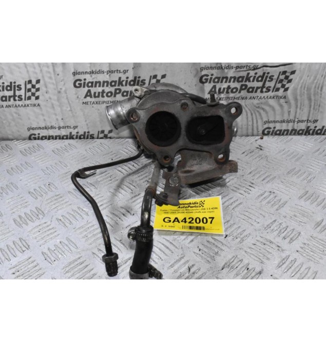 Turbo / Τουρμπίνα Mitsubishi L200 2.5 4D56 1997-2001 28200-42540 (Λάδι και νερό)