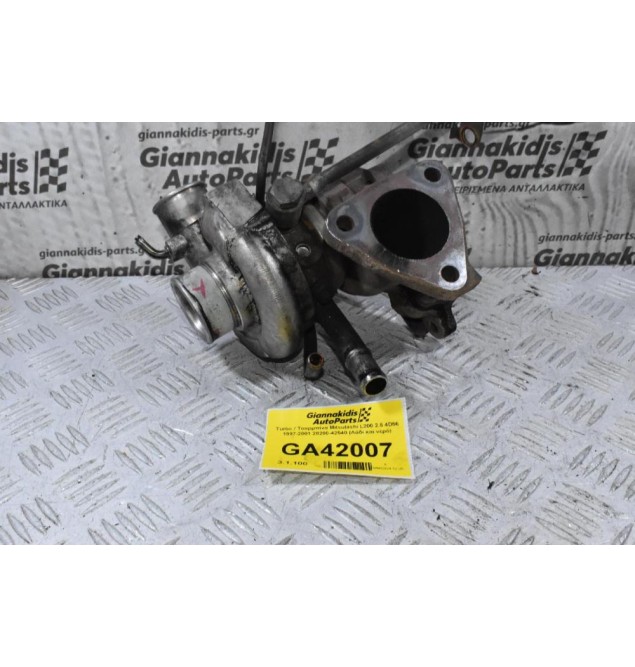 Turbo / Τουρμπίνα Mitsubishi L200 2.5 4D56 1997-2001 28200-42540 (Λάδι και νερό)