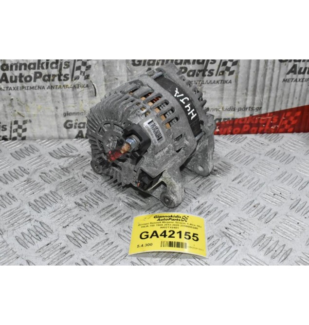 Δυναμό Renault Megane /Scenic 1.4tce 16v H4JA 700 150A 2013-2020 231000024R A002TX0481