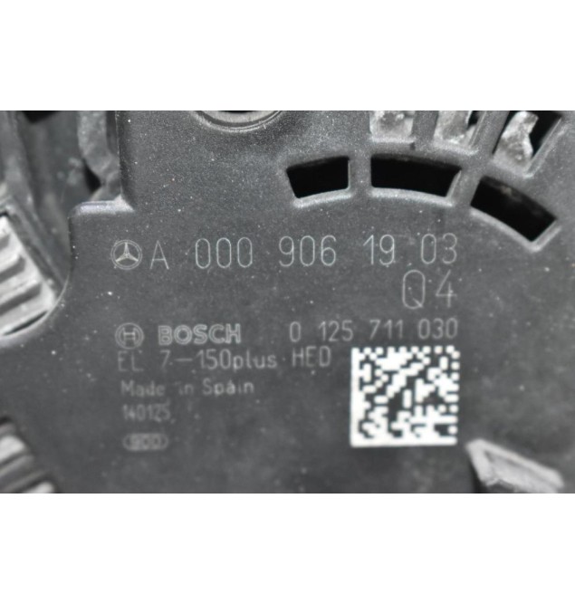 Δυναμό Mercedes-Benz B Class W246 /CLA GLA 270920 270910 2011-2021 A0009061903 BOSCH 0125711030