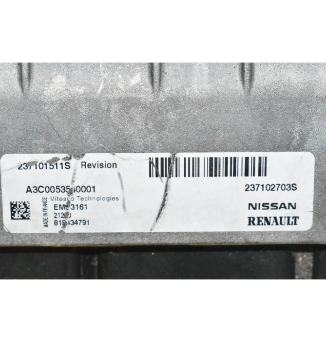 Εγκέφαλος Renault Captur - Kadjar - Clio - Talisman H5H D455 1.3TCe 2018-2021 237101511S A3C0053540001 (Γνήσιος)