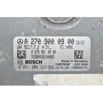 Εγκέφαλος  Mercedes-Benz B Class W246 /CLA GLA 1.6 Turbo 270910 270920 2011-2021 BOSCH A2709000900 0261S08233