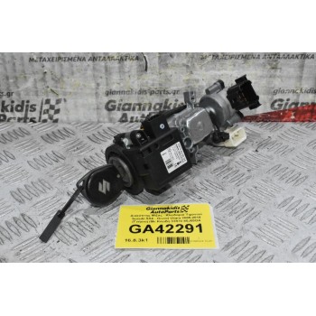 Διακόπτης Μίζας - Κλειδαριά Τιμονιού Suzuki SX4 - Grand Vitara 2005-2014 (Γνήσιο) (Με Κλειδί) 33970-65J00GA