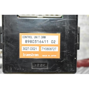 Πλακέτα - Εγκέφαλος Ελέγχου Isuzu D-Max 2002-2012 8980316411 3027-D021