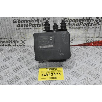 Μονάδα ABS Volkswagen Golf - Touran - Jetta - Polo 2002-2010 1K0614517AC (Audi A3 - S3) (Seat Skoda) (Γνήσια)
