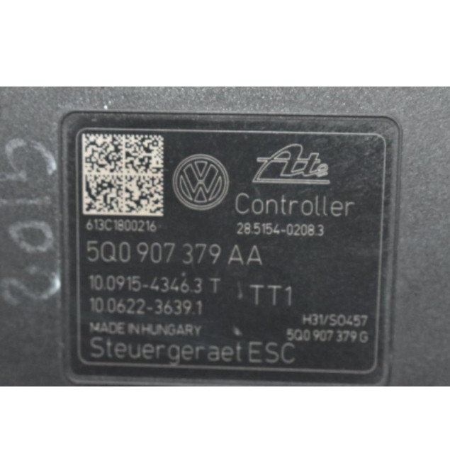 Μονάδα ABS Volkswagen Golf 2010-2020 5Q0907379ΑΑ 5Q0614517Τ (Seat Audi Skoda) (Γνήσια)