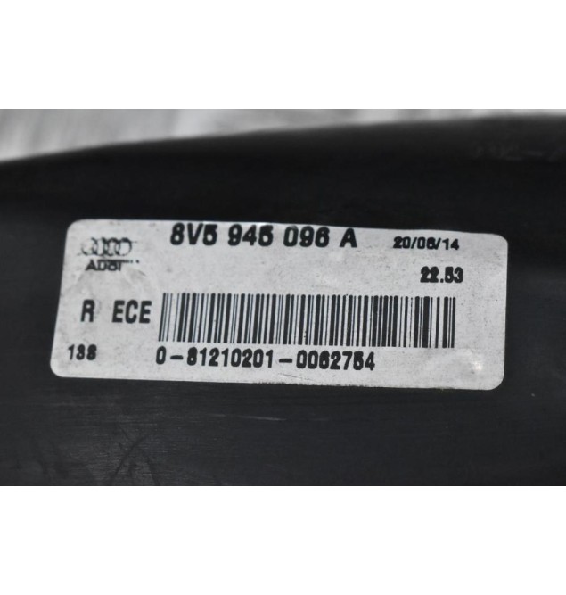 Φανάρι Πίσω Δεξιά Audi S3 - A3 2010-2021 8V5945096A (Sedan - Cabrio) (Γνήσιο)