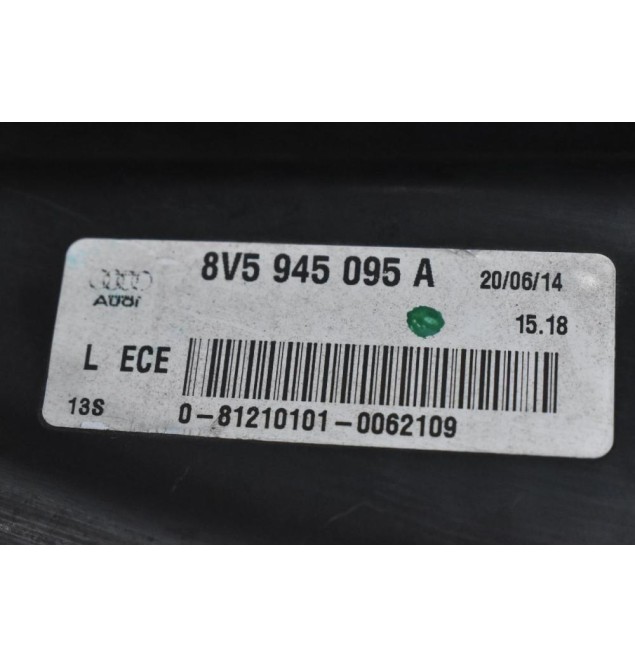 Φανάρι Πίσω Αριστερά Audi S3 - A3 2013-2021 8V5945095A (Sedan - Cabrio) (Γνήσιο)