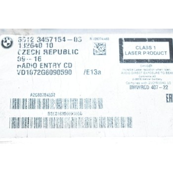 Υποδοχή CD Mini Cooper S 2010-2020 65123457154-02 13264010 (Ραδιο CD)