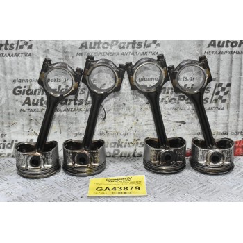 Πιστόνια - Μπίελες Mazda 2 ZJ 2006-2012 (Διάμετρος Πιστονιού 74mm) (Πίρος 18)