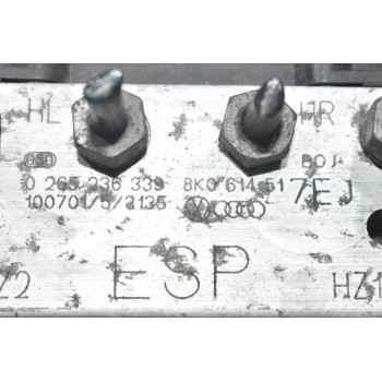 Μονάδα ABS Audi A4 S4 A5 S5 2008-2012 8K0907379BJ 0265236339 8K0614517EJ (Γνήσια)