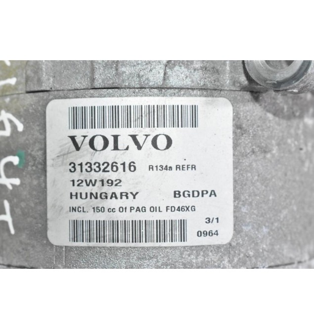 Κομπρεσέρ Aircondition - A/C Volvo S60 B4164T 2010-2015 31332616