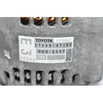 Δυναμό Toyota Yaris 1.3 1NR 2010-2015 DENSO 27060-47100 104210-8490 12V