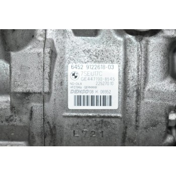 Κομπρεσέρ Aircondition - A/C Κλιματισμός Bmw 2005-2015 E90 E60 6452 912261803 7SEU17C 447191-8545 (Γνήσιο)