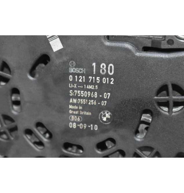 Κομπρεσέρ Aircondition - A/C Κλιματισμός Bmw 2005-2015 E90 E60 180A 0121715012 7550968-07 7551256-07 (325/328/330 - 525/528/530)