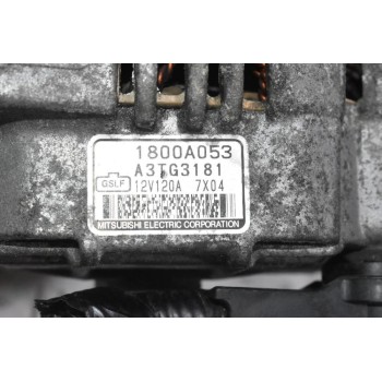 Δυναμό Mitsubishi Outlander 2.4 4B12 2007-2012 1800A053 A3TG3181 120A