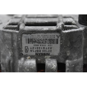 Δυναμό Nissan Navara D40 2.5cc YD25 100Α 2005-2010 23100-EB71A (Γνήσιο)