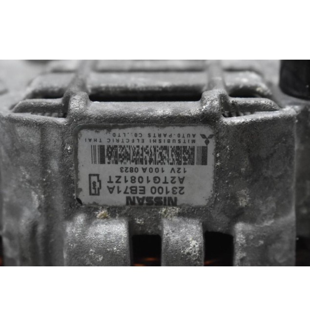 Δυναμό Nissan Navara D40 2.5cc YD25 100Α 2005-2010 23100-EB71A (Γνήσιο)