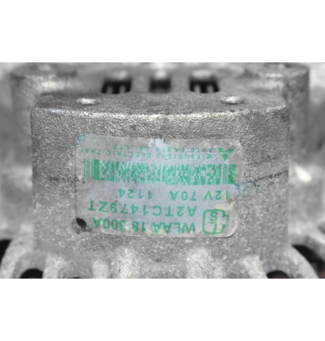 Δυναμό Mazda BT-50 / Ford Ranger 2.5 WL 16V 2005-2010 WLAA18300A A2TC1479ZT 70Α