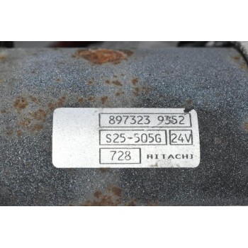 Μίζα Isuzu NQR - ELF 2005-2010 897323-9352 S25-505G 24V (HITACHI) 4HK1 4HL1 4HE1 4HF1