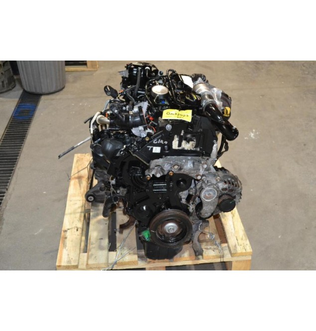 Κινητήρας - Μοτέρ Ford Focus / C-Max XWDE 1.5 TDCi 120PS 2014-2017 (Μπεκ Bosch 0445110489,Αντλια Πετρ. Bosch 0445010592,Turbo GTD1244U2)