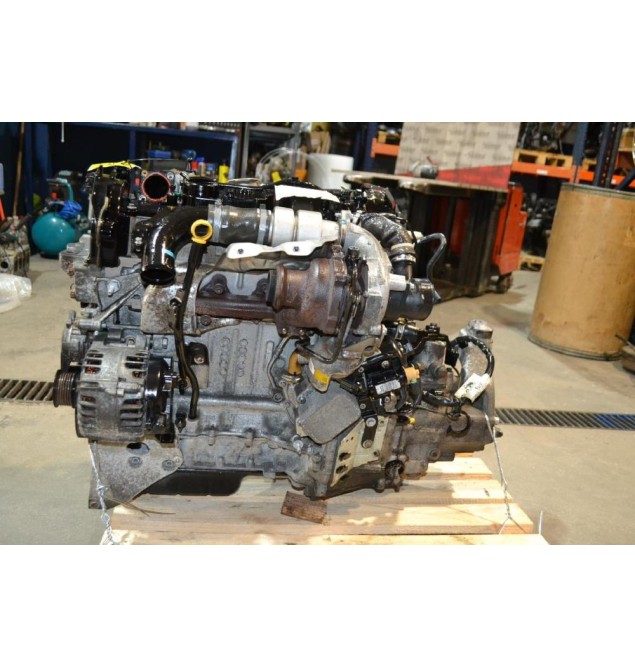 Κινητήρας - Μοτέρ Ford Focus / C-Max XWDE 1.5 TDCi 120PS 2014-2017 (Μπεκ Bosch 0445110489,Αντλια Πετρ. Bosch 0445010592,Turbo GTD1244U2)