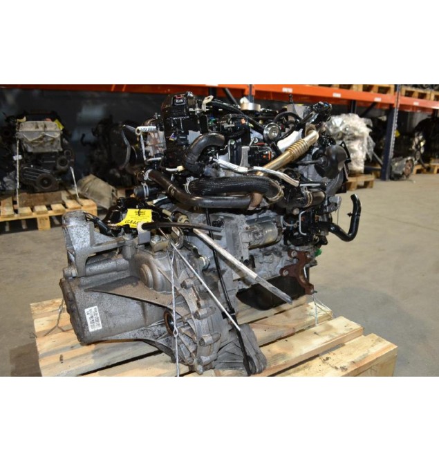 Κινητήρας - Μοτέρ Ford Focus / C-Max XWDE 1.5 TDCi 120PS 2014-2017 (Μπεκ Bosch 0445110489,Αντλια Πετρ. Bosch 0445010592,Turbo GTD1244U2)