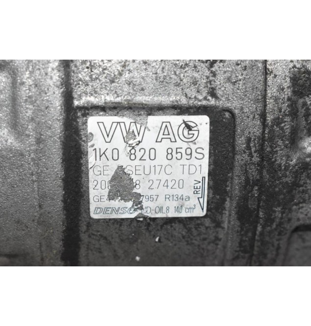 Κομπρεσέρ Aircondition - A/C Volkswagen Golf 1.4 TSI 2005-2015 1K0820859S (Beetle Polo) (Skoda - Audi - Seat)