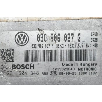 Εγκέφαλος Volkswagen 1.4 TSI CAV 2005-2015 BOSCH 03C906027G 0261S04348 (Seat - Audi - Skoda)